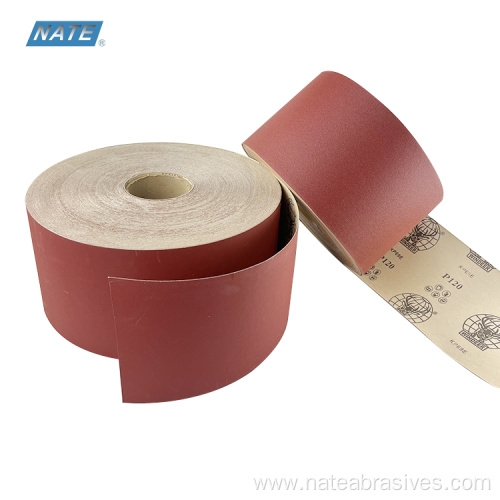 Aluminum Oxide Abrasive Sanding Paper Sheet Roll Belt